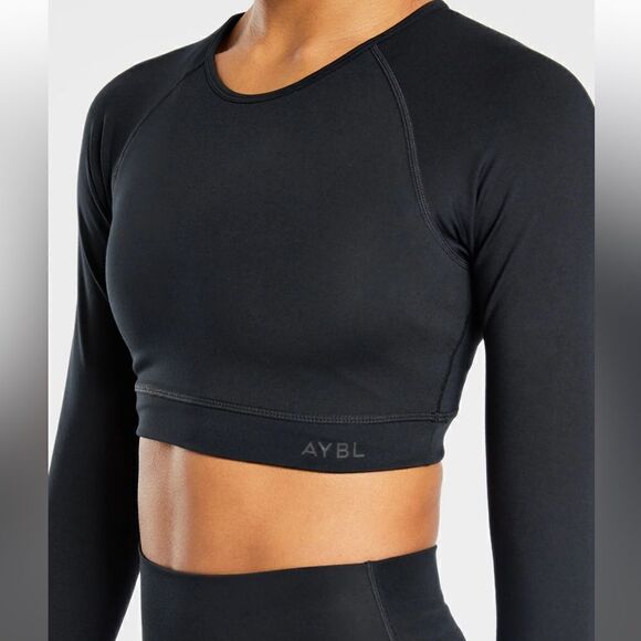 NEW AYBL Bundle Staple Long Sleeve Crop Tops small/xs - Picture 12 of 12